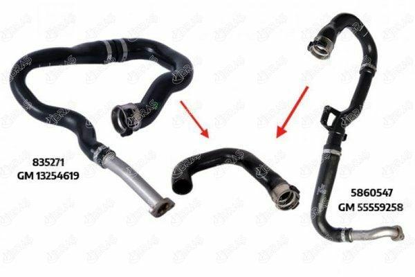 IBRAS Turbo Hose - Corsa D 1.3CDTI — İbraş, Turbo & Supercharger
