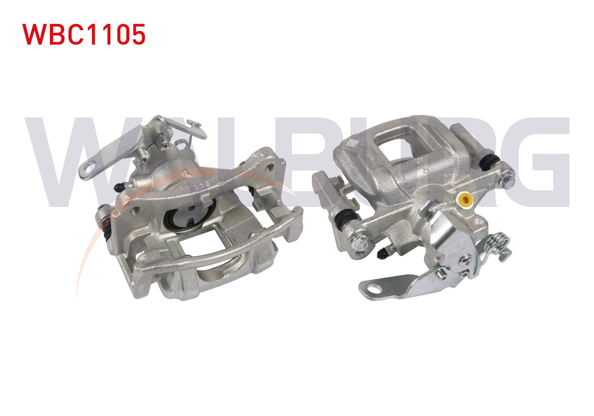 WALBURG WBC1105 Brake Caliper Right Rear with Bracket Piston 48mm Disc 288mm Ford Transit Custom (V362) 2.2 TDCi-2.0 Ecoblue 2012 - 1 Piece