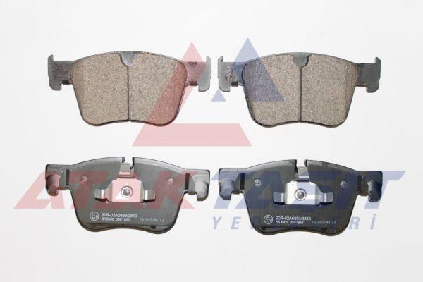 AP 05P1853 Brake Pad Front 304 mm Diskler for Peugeot 308 II 1.2 VTI-1.2 Thp-1.6 Thp-1.6 HDi-2.0 HDi 2014-/ Citr — Brake Pads