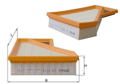 Mahle LX1213 Air Filter Compatible with MINI — Air & Cabin Filters