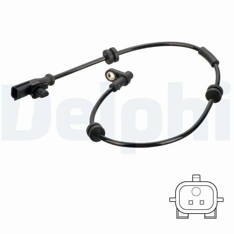 Delphi ABS Sensor Rear — Brake Sensors & ABS