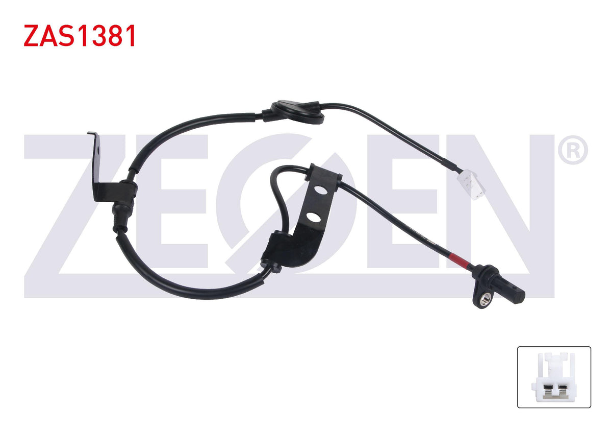 Zegen ZAS1381 ABS Sensor Rear Left Hyundai I30 07-12 / Elantra 06-10 — Brake Sensors & ABS