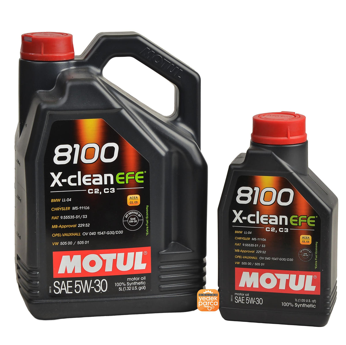 8100 X-Clean EFE 5W30 Particulate Motor Oil (5LT+1LT) 6 LT 2025 Production — Auto Parts Hall, Fluids & Chemicals