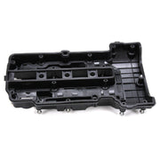 FEBI Bilstein valve cover for Opel Corsa E, Valve cover installed on Opel Corsa E, FEBI Bilstein packaging FEBI Bilstein Valve Cover - Compatible with Opel Corsa E 1.2 / 1.4 | Includes Gasket FEBI Bilstein Valve Cover for Opel Corsa E valve-cover, febibilstein, opel-corsa-e, car-parts, engine-parts, automotive, gasket, mechanics, car-owners, ai-generated