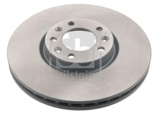 FEBI BILSTEIN Brake Discs - Front Ventilated Rotors 2 Pack for Peugeot, Citroen, Opel — Brake Rotors & Drums