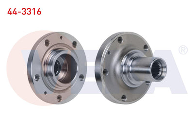 Veka 44-3316 Wheel Hub Left-Right without Bearing Front 5 Bjn Peugeot — Hub Assemblies