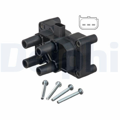 Delphi Ignition Coil GN10205-12B1 - Compatible with Focus, Fiesta and 3 more models — Coils & Plugs