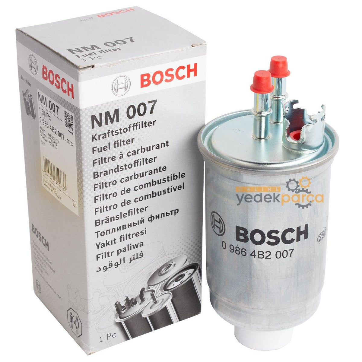 Bosch 09864B2007 Ford Connect 2003-2008 1.8 TDCi 75PS Diesel Filter Ford Focus Tourneo Connect — Fuel Delivery