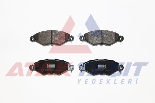 AP 05P708 Brake Pad Front Peugeot 206 (2A / C) 1.4 HDi 1998-2006 / 206 (2A / C) 1.6 HDi 1998-2006 / 306 (7B,N3 — Brake Pads