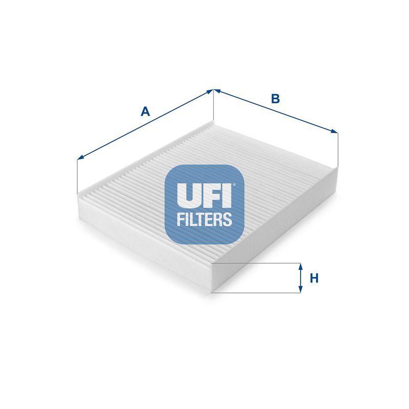 UFI Cabin Air Filter 02-Ford Fiesta & Fusion - High-Efficiency Air Filter — Air & Cabin Filters