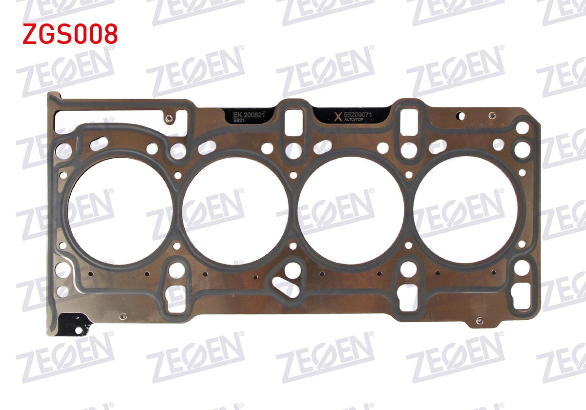 Zegen ZGS008 Cylinder Head Gasket 0.82mm Fiat Linea-Doblo-Albea-Fiorino-Palio-Punto 1.3 Mjt — Gaskets & Seals