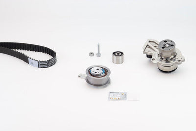 CONTINENTAL CTAM CT1168WP7 Timing Belt Kit + Water Pump VW Polo Audi A1 Seat Ibiza Toledo Skoda Fab — Water Pump & Thermostat