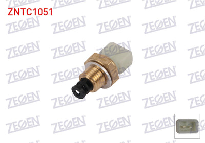 Zegen ZNTC1051 Coolant Temperature (Ntc) Switch Renault 19 II 1.4 1992-1995 / R21 2.0 1990-1992