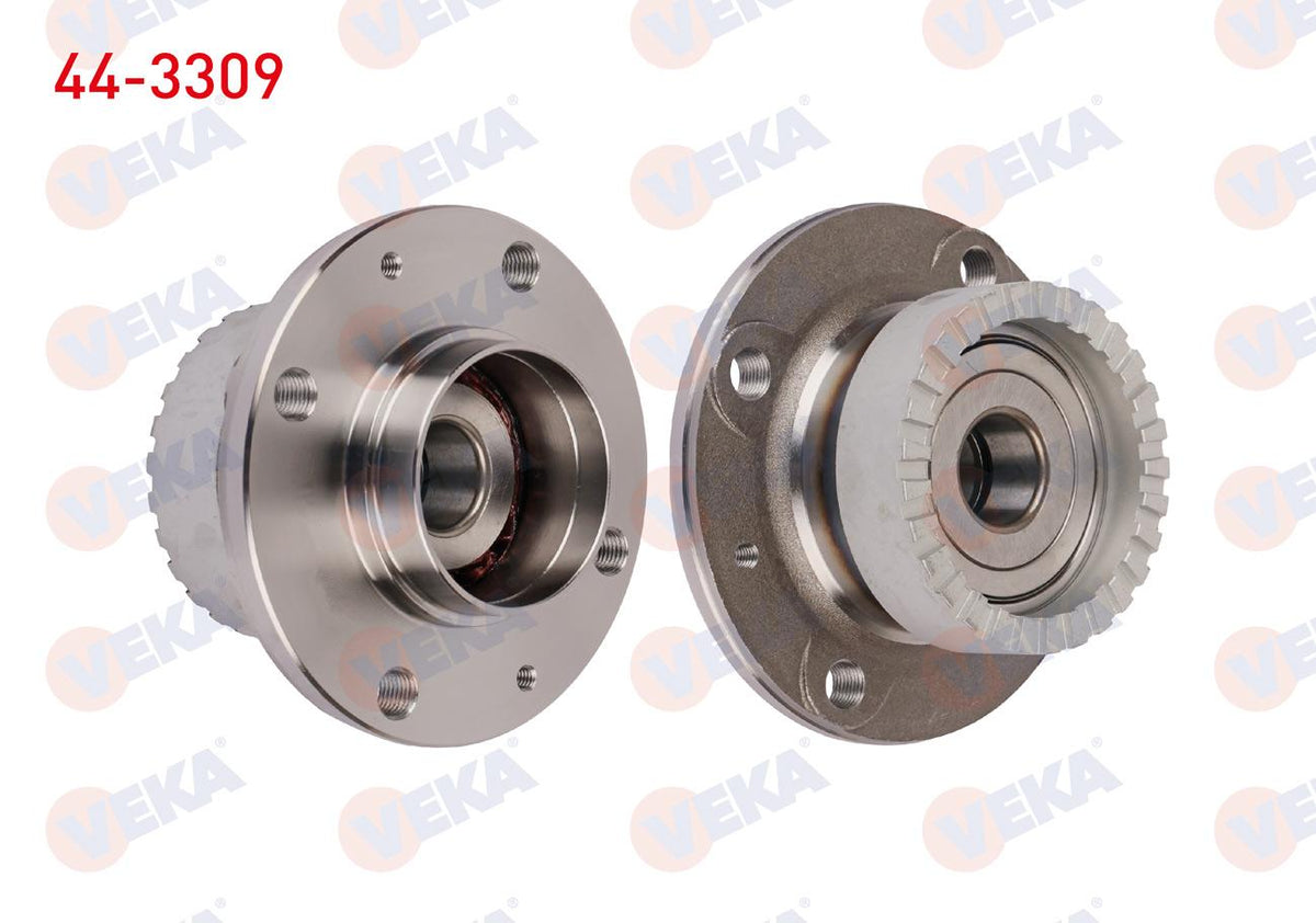 Veka 44-3309 Wheel Hub Left-Right Rear with Bearing Peugeot 306 (7B,N3 — Hub Assemblies