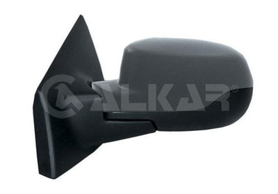 Alkar 6129176 Outer Rear View Mirror Left Electric Aspheric Heated Primed Automatic Folding 7 Pin Renault Clio III — Mirrors