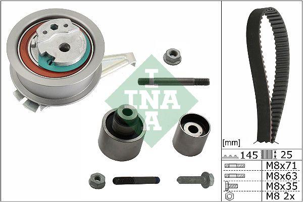 INA 530075910 Timing Belt Kit (Tensioner-- 04L109243h--) Kodiaq 18-Passat 15-Tiguan 16-4X4 2.0 TDI Cuaa — Belts