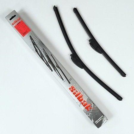 Silbak Windshield Wiper Set for Peugeot 207 (2006-2012) — Wipers