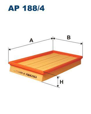 Filtron AP188-4 Air Filter (Saab — Air & Cabin Filters