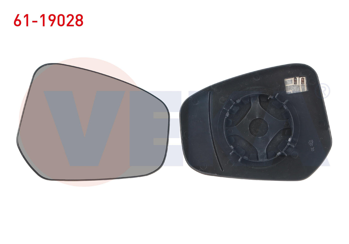 Veka 61-19028 Mirror Glass Right Heated Aspheric Ford Tourneo Courier 2014 — Mirrors