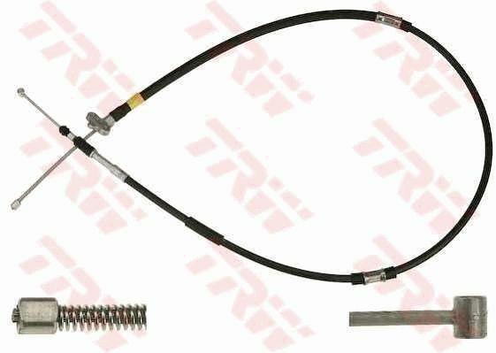 TRW GCH2208 Handbrake Cable Right Upper 93-Corolla - Brake Cable — Brake Cables & Hardware