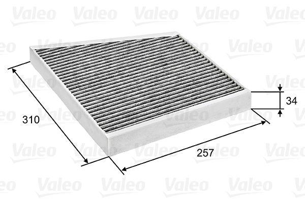 Valeo 698741 Cabin Air Filter with Carbon Mercedes E Series W211 — Air & Cabin Filters