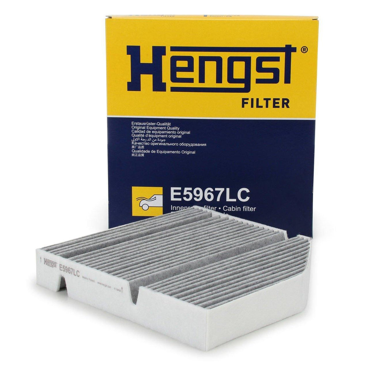 Hengst Carbon Pollen Filter - Compatible with Mercedes E-Class W213 — Air & Cabin Filters