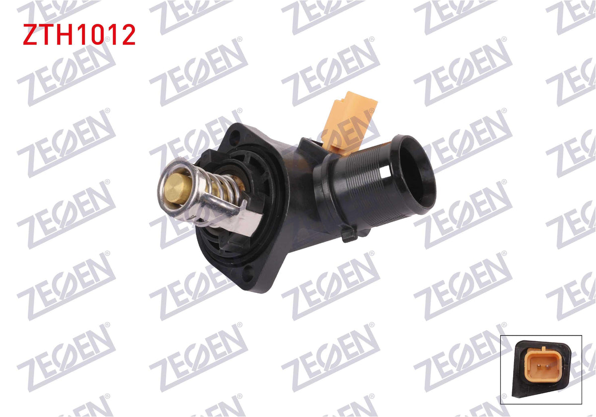 Zegen ZTH1012 Thermostat Complete with Switch 103C Citroen C2 1.4 2003-/ C2 1.6 Vts 2005-/ C3 1.4 2 — Water Pump & Thermostat