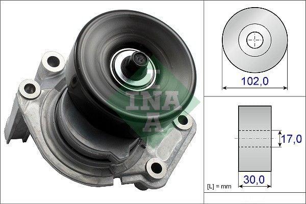 ina-534035010-tensioner-pulley-toyota-lexus, tensioner-pulley-specifications, automotive-parts INA 534035010 Tensioner Pulley - Compatible with Toyota and Lexus | 4.02 in Diameter INA Tensioner Pulley for Toyota Lexus ina, tensioner-pulley, toyota, lexus, car-parts, mechanic-tools, automotive, car-owners, engine-parts, ai-generated