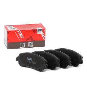 TRW GDB3467 Nissan Qashqai J10 2007-2014 1.5 dCi Front Brake Pad Set — Brake Pads