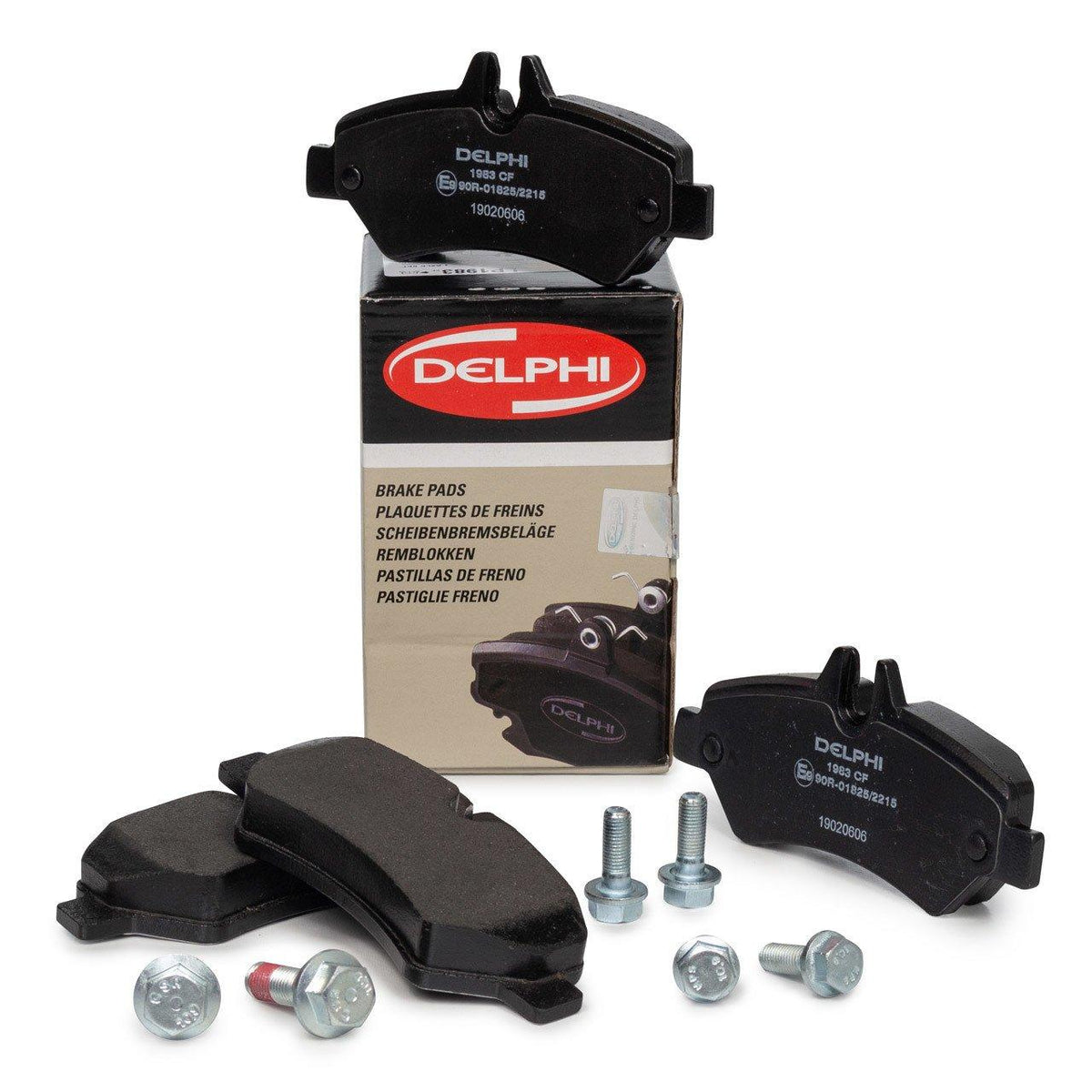 Delphi LP1983 Rear Brake Pad Mercedes Sprinter Volkswagen Crafter 06-16 Single Wheel — Brake Pads