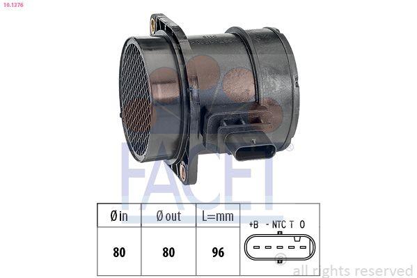 Facet 10.1376 Air Flow Sensor H100 Van 2012-> Santa Fe 2006->