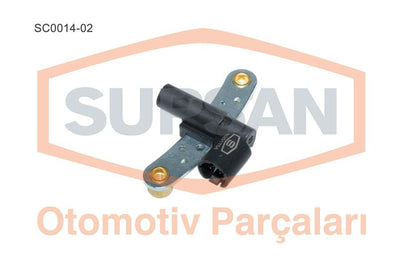 Supsan SC001402 Crankshaft Sensor Renault Megane Clio Kangoo 14 16 8V K7m 745 E7j 635 K7j 701K7m 703 — Pistons & Rotating