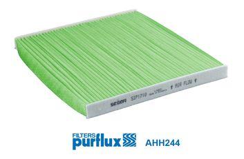Purflux AHH244 Cabin Air Filter 10-Doblo-Linea-G.Punto-Evo-Fiorino-Bipper-Nemo + Ca Particulate — Air & Cabin Filters