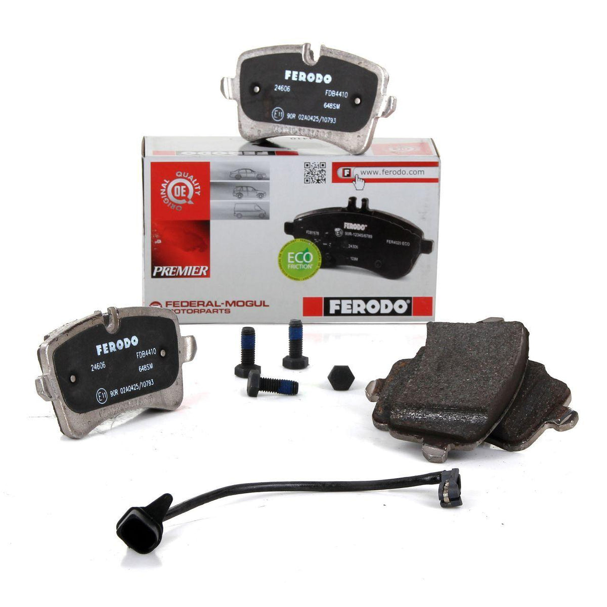 FERODO Porsche Macan 2014 Rear Brake Pad Set - Porsche Macan — Brake Pads