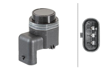 Hella 6PX358141-081 Park Sensor Golf/Bora/Eos/Jetta/Passat/CC/Scirocco/Touran/Sharan/Phaeton/Tig — Vehicle Sensors & Switches