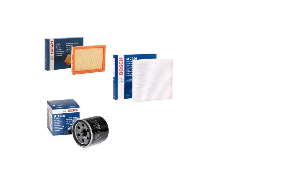 Bosch Nissan Micra 1.2 Gasoline Scheduled Service Filter Set — Maintenance & Service Kits