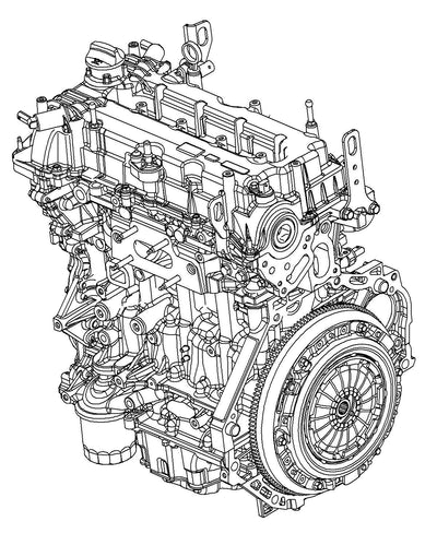 PSA 12684761 Opel Astra K 1.4 Gasoline 100Bg Complete Crate Engine Brand New Genuine B14XE