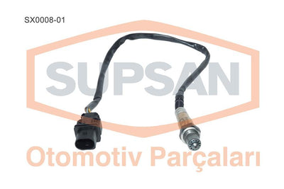 Supsan SX000801 Oxygen (Lambda) Sensor Fiat Palio 13D Multijet Opel Corsa D 13 CDTi A13dtc Z13dte A13dte — Oxygen & Air-Fuel