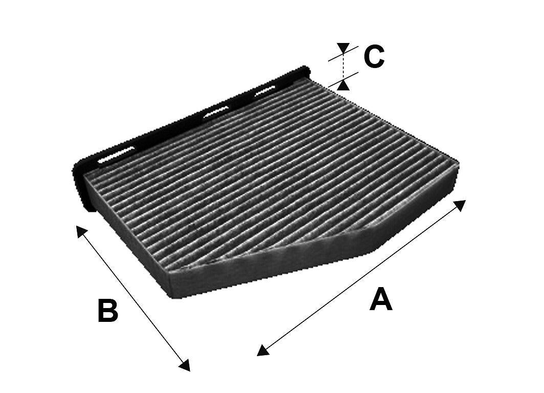 Valeo 698801 Cabin Air Filter Golf V Jetta III Passat Tiguan Caddy III Touran A3 Q3 — Air & Cabin Filters