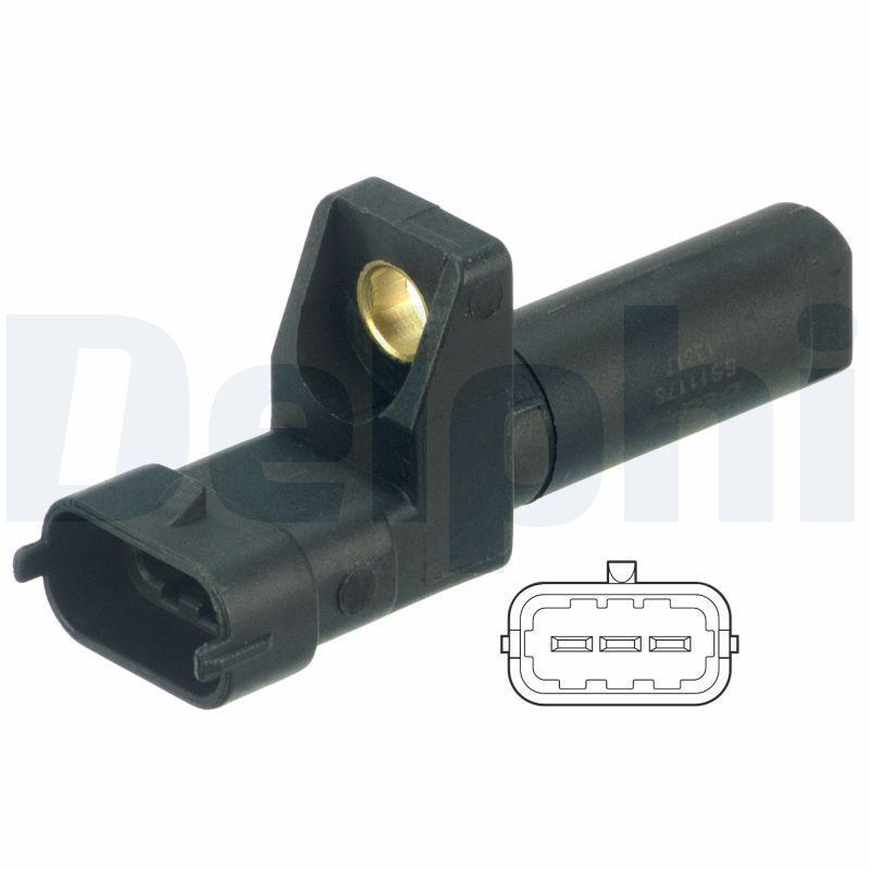 Delphi Crankshaft Speed Sensor SS11178 - Compatible with Mercedes-Benz W203 — Vehicle Sensors & Switches