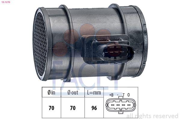 Facet 10.1276 Maf Sensor Opel Astra H / Corsa D Z3th / Chevrolet Captiva Z20dm — Engine Management Sensors