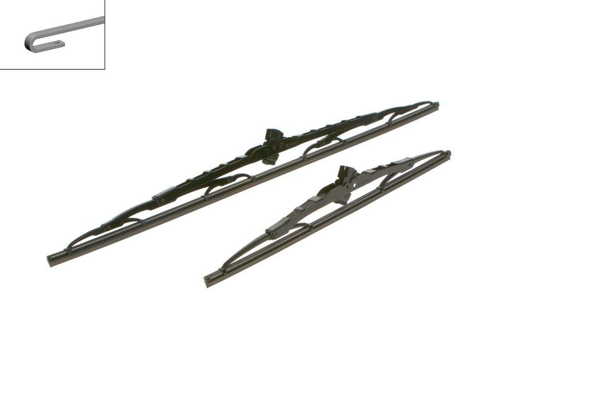 Bosch 3397010298 Wiper Blade Front Set Kadjar / Latitude / Scenic Bm 07 — Wipers