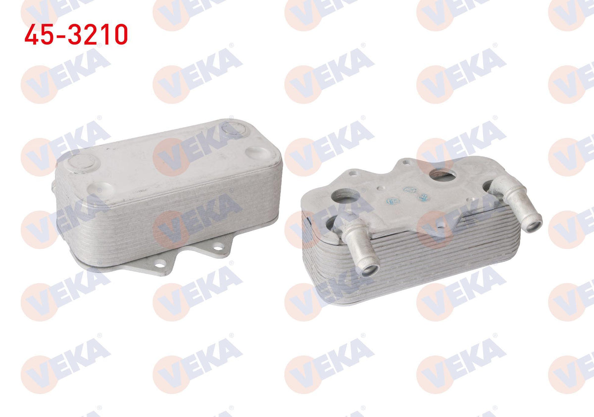 Veka 45-3210 Oil Cooler Opel Astra G 2.0 DTi 1998-2005 / Vectra B 2.0 DTi-2.2 DTi 1996-1999 / Vectra C 2.0-2.2 D — Oil System