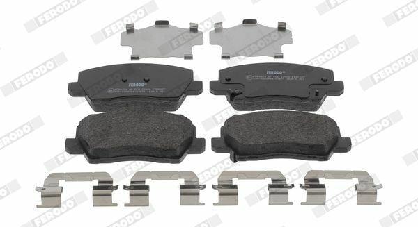 FERODO FDB5037 Brake Pad Set - Front Brake Pads for 18-Picanto