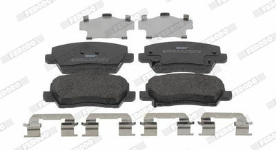 FERODO FDB5037 Brake Pad Set - Front Brake Pads for 18-Picanto