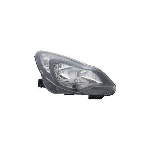 Depo 442-1169LMLEM2B Opel Corsa D Facelift Front Left Headlight Smoke (Black) 2011 — Headlights