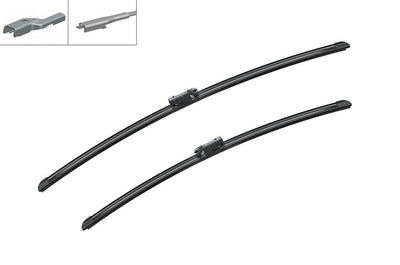Bosch 3397007644 Wiper Blade Set 72,5+62,5Cm Ford C-Max II 1.6-2.0 TDCi 10-11 — Wipers