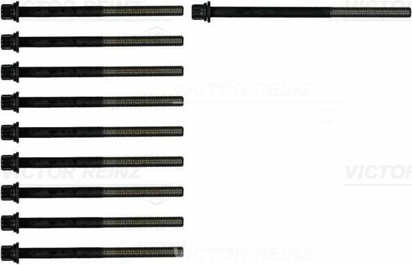 Victor Reinz Cylinder Head Bolt Set - 10 Pack for Honda Accord 98-02 — Cylinder Head & Block