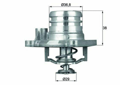 MAHLE Thermostat for Agila 1.2L 16V Z12XE — Water Pump & Thermostat