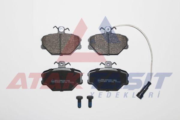 AP 05P102 Brake Pad Front Fiat Tempra 1.6i 1992-1999 / Tempra 1.4i 1992-1999 / Tipo 1.6i 1990-2000 / Tipo 1.4i 1 — Brake Pads